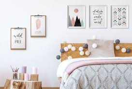 Diy Bedroom Wall Decorating Ideas Pinterest Wall Decor Bedroom Bedroom Diy Diy Bedroom Decor