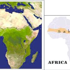 With an area of 9,200,000 square kilometres (3,600,000 sq mi), it is the largest hot desert in the world and the third largest desert overall. Map Of Africa Showing The Sahel Region Spans The Southern Border Of The Download Scientific Diagram