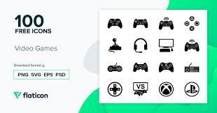 While they started out with simple dots on a screen, they've evolved into incredibly realistic, immersive worlds. Video Games Icon Pack 100 Svg Icons