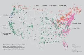 Coffee Place Geography Flowingdata