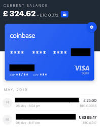 Has this something to do with the way coinbase or such wallet services work? Coinbase Card Review 2020 The Best Crypto Debit Card