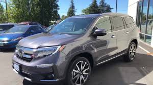 New 2021 honda pilot tourings near you with truecar. 2021 Pilot Awd Touring Modern Steel Metallic Black Youtube