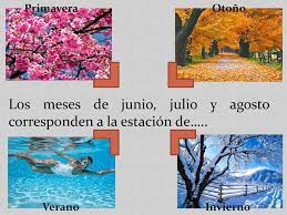 (7) ____ (visitar) este santuario de la naturaleza en los meses de enero a marzo y (8) ____ (disfrutar) de una temperatura promedio de 77° f. Orientacion Temporal Relaciona Los Siguientes Acontecimientos Con La Estacion Del Ano A La Que Pertenecen Pincha En El Angulo Marron Autor Irene Ppt Descargar