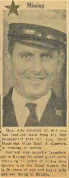 Chief Machinist's Mate Cecil Saunders Canfield (1905-1943)