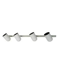 Crest Lighting 18 207 4 Wh Four Light Track Lighting Kit Quality Discount Lighting Major Brands At 60 80 Off Track Lighting Kits Track Lighting Lighting