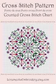 Check spelling or type a new query. Plastic Canvas Sewing Fiber Mandala Cross Stitch Pattern Modern Cross Stitch Folk Floral Embroidery Hoop Art Punto De Cruz Instant Download Pdf 881