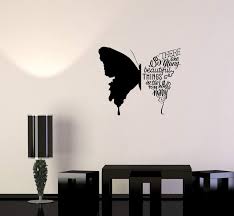 Wall Decal Butterfly Phrases Words Beautiful Quote Vinyl Sticker Unique Gift Ed814 Diy Wall Painting Creative Wall Painting Wall Painting Decor Thank you so much for watching i apppreciate. pinterest