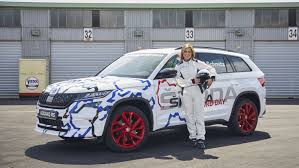 The Skoda Kodiaq Rs Sets Nurburgring Record For Seven Seat Suvs Top Speed Skoda Kodiaq Skoda Seven Seater Suv