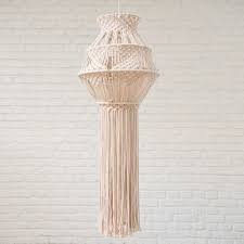 Suspension Macrame Maisons Du Monde Suspension Macrame Macrame Suspension Luminaire