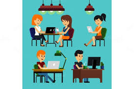 People Sitting On Chair At Table Guys And Girls People Sitting People