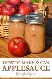 Homemade Applesauce For Canning Recipe Homemade Applesauce Applesauce Canned Applesauce