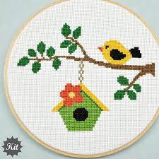 We did not find results for: Bird On A Branch Cross Stitch Kit Diy Kit Embroidery Kit Spring Birdhouse Easy Kit Cross Stitch Patterns Cross Stitch Diy Cross Stitch