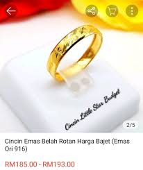 List download lagu mp3 asahan cincin belah rotan (4:80 min), last update apr 2021. Emas Tradisi Hargaemas My 2021