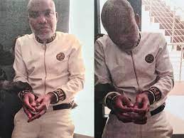 Kanu, who fled nigeria in 2018 while on trial for treason. N8pw5hmoyh23em