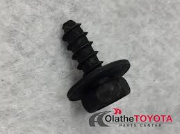 Toyota tacoma front driver side splash guard toyota oem. 2002 2020 Toyota Mud Guard Screw 9015960603 Toyota Parts Center