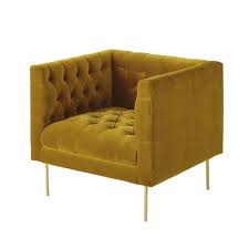 Https Medias Maisonsdumonde Com Image Upload Q Auto F Auto W 1000 Img Fauteuil En Velours Jaune Moutarde P En 2020 Fauteuil Velours Fauteuil En Velours Bleu Fauteuil