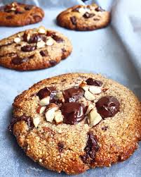 Cookies Choco Amande Healthy Flavor I Recette Cuisine Recette Recettes De Cuisine Cookies Pepite Chocolat Cookies Recette