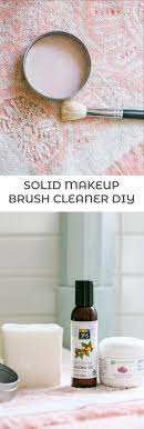 Solid Cleaner For Makeup Brushes And Blenders Brush Cleaning Diy Makeup Brushes Diy Makeup Brush