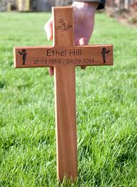 Buy wooden memorial crosses, crosses for graves for sale. Wooden Memorial Crosses The Sign Maker