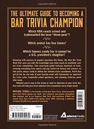 If you have a few spare minutes why not explore our categories page and feed your hunger for knowledge. The Best Bar Trivia Book Ever All You Need For Pub Quiz Domination By O Neill Michael Amazon Ae