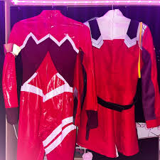 Zero Two Anime Cosplay Costumes X2 Plugsuit & Dress... - Depop