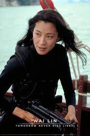 Tomorrow never dies (1997) michelle yeoh as wai lin. Michelle Yeoh As Wai Lin In Tomorrow Never Dies 1997 Michelle Yeoh Bond Women Bond Girls