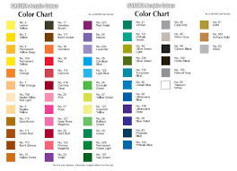 72 Matter Of Fact Reeves Acrylic Colour Chart