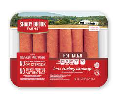 Equally good cooked on the grill, with grilled peppers and onions, as they are tossed with pasta. Find Where To Buy Hot Italian Turkey Sausage Near You See Our Ingredients And Nutrition Facts Before Making Shady Brook Farms Your Next Meal