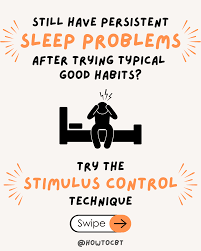 Image result for Sleep Stimulus Control