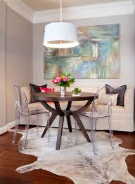 Beadboard delineates the space here, and takes the place of a standard seat back. Banquette Dining Room Houzz