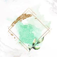 Gold Rhombus Frame On Green Watercolor Background Vector Premium Image By Rawpixel Com Adj Green Watercolor Gold Rhombus Watercolor Background