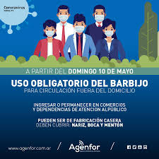 Formosa Sin Covid 19 Sera Obligatorio El Uso Del Barbijo Para Circular En La Via Publica Agenfor