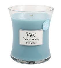 Cool Linen From Woodwick Distributed By Xystos Www Xystostrade Co Uk Scented Candle Jars Wood Wick Candles Candle Jars