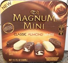 Favorite Treat Magnum Ice Cream Mini I Love Magnum Bars Especially The White Chocolate Bar I Have The P Icecream Bar Magnum Ice Cream Vanilla Bean Ice Cream