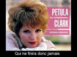 Petula Clark La Nuit N En Finit Plus Lyrics La Nuit N En Finit Plus Youtube U Tube Music Petula Clark U Tube