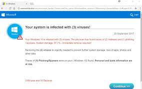 Remove Your System Is Infected With 3 Viruses Scam Removal Guide