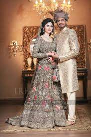 Pin By Poonam Puri On Bina Board Couple Wedding Dress Bridal Dresses Pakistan Pakistani Bridal Lehenga