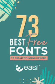 You can customize your experience with live font previews. 73 Best Free Fonts To Create Stunning Designs Easil Best Free Fonts Free Font Websites Free Font