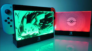 Amazing Nintendo Switch Light Up Pokemon Dock Accessory Youtube