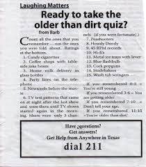 You can choose whether there's a time limit to answer all questions. Older Than Dirt Quiz 90th Birthday Parties 80th Birthday Party 70th Birthday Parties