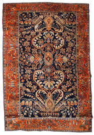 handmade antique persian sarouk rug in