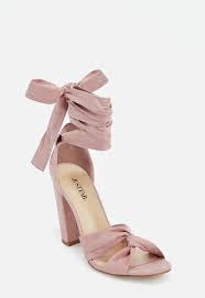 Acacia Heeled Sandal In Blush Get Great Deals At Justfab