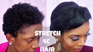 How to flat iron natural hair. How To Stretch Short 4c Natural Hair With Flat Iron Ft Irresistibleme Youtube