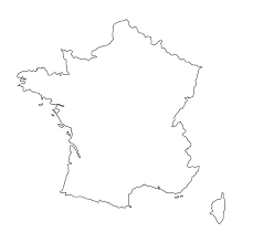 Un peu de géographie ! Carte Vierge France Gourmandises A Volon The