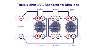 Otherwise, the arrangement won't function as it. Subwoofer Wiring Diagrams For Three 4 Ohm Dual Voice Coil Speakers
