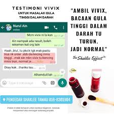 Salah satu caranya adalah berikhtiar dengan supplemen resveratrol iaitu vivix ni. Facebook