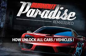 In order to unlock a mission, the player has to complete their respective numbers of vehicle cargo missions, with at least 32 missions to unlock every mission. Burnout Paradise Remastered How To Unlock All Cars Vehicles The Complete List Kill The Game