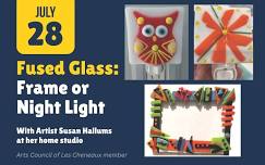Fused Glass: Picture Frame or Night Light