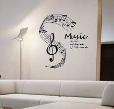 Sometimes too much of a good thing can be too much. Music Wall Decal Medicine Of The Mind Vinyl Sticker Art Decor Bedroom Design Mural School Educational Musician Home Decor Wall Decor Music Wall Stickers Music Wall Decal Music Wall
