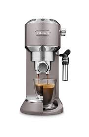 The freshly brewed espresso is so delicious that it compares to the quality you would find at a café in italy. De Longhi Ec785 Pk Dedica Metallics Coffee Machine Purple Vieffetrade